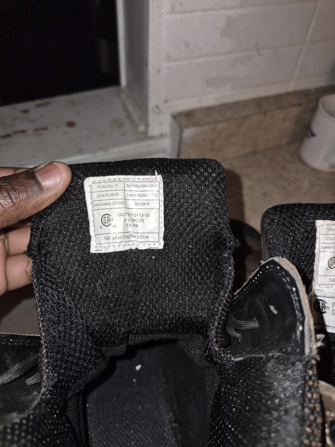Dura drive safety shoes size 11/10.5 - photo 3