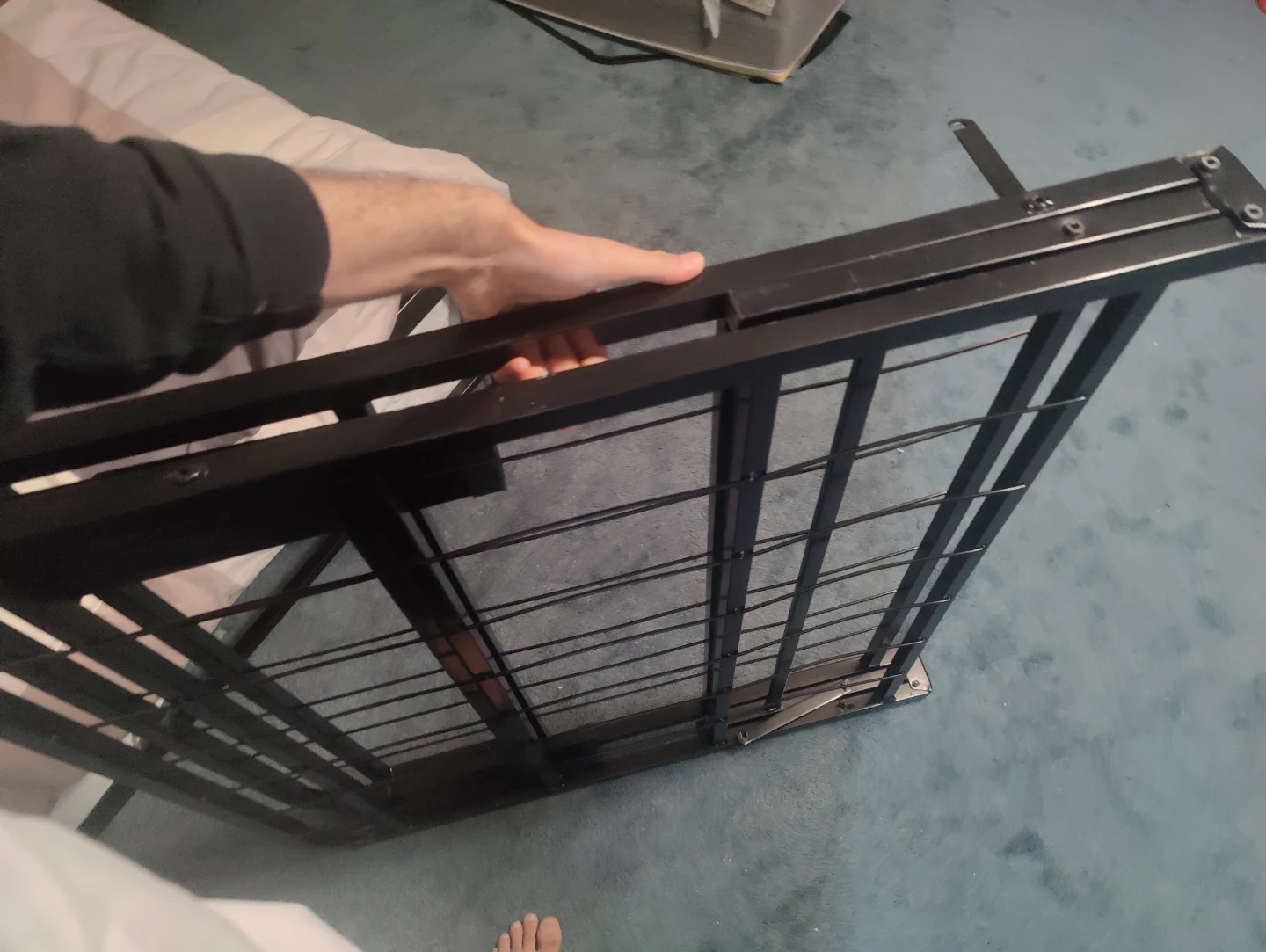 Metal Bed Frame (Foldable)