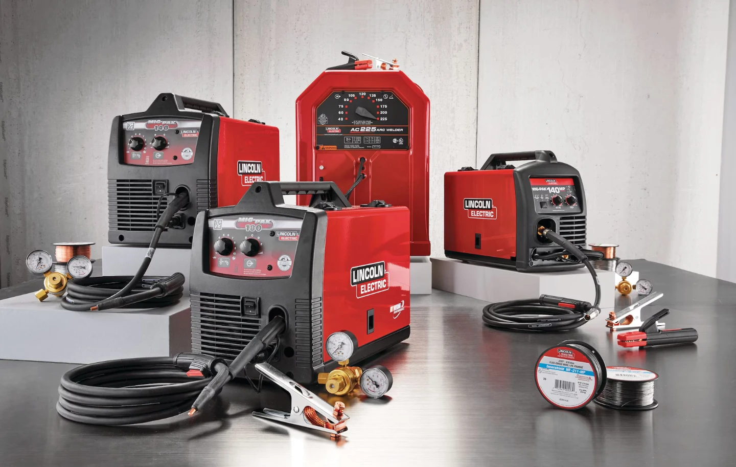 NEW Lincoln Electric MIG-Pak 140 120V Welder K3821 - photo 4