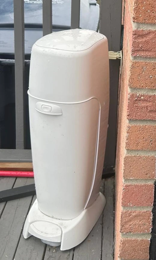 Ubbi Diaper Pail White