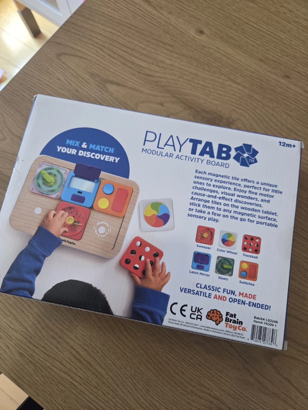 Fat Brain Toy Co. PlayTab Modular Activity Board - photo 2