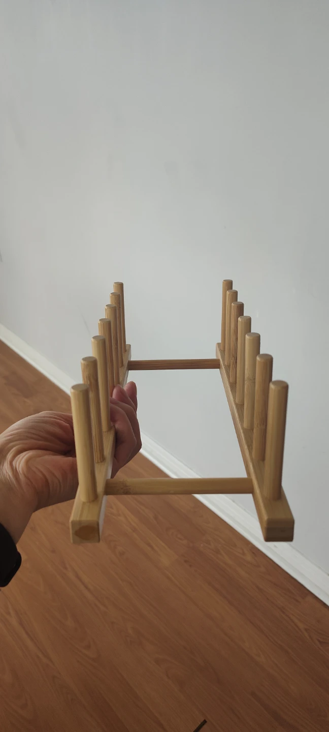 Bamboo Plate Rack - photo 3