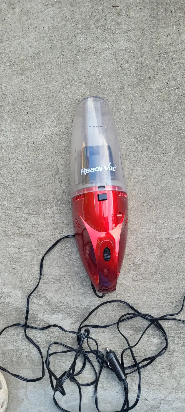 ReadiVac Red Handheld Car Vacuum
