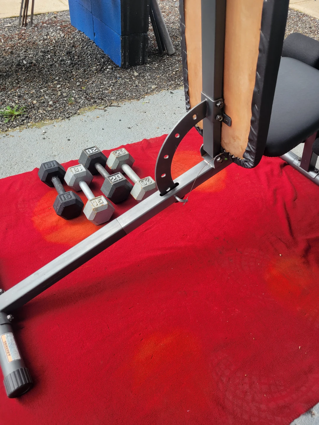 GOLD'S GYM  ADJUSTABLE BENCH 6 POSITIONS - photo 2