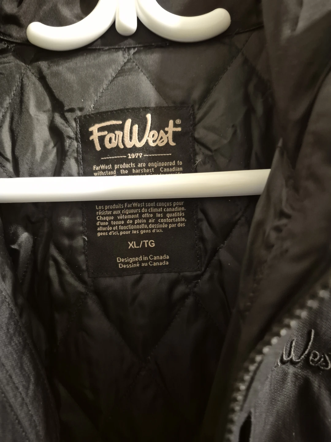 FarWest Black Parka Coat - XL/TG - photo 2