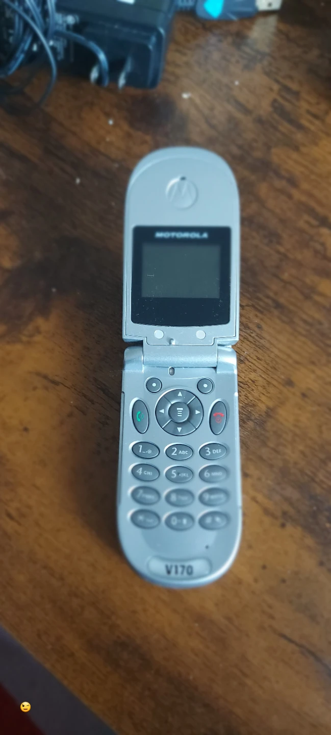 Motorola V170 Flip Phone - Silver - photo 3