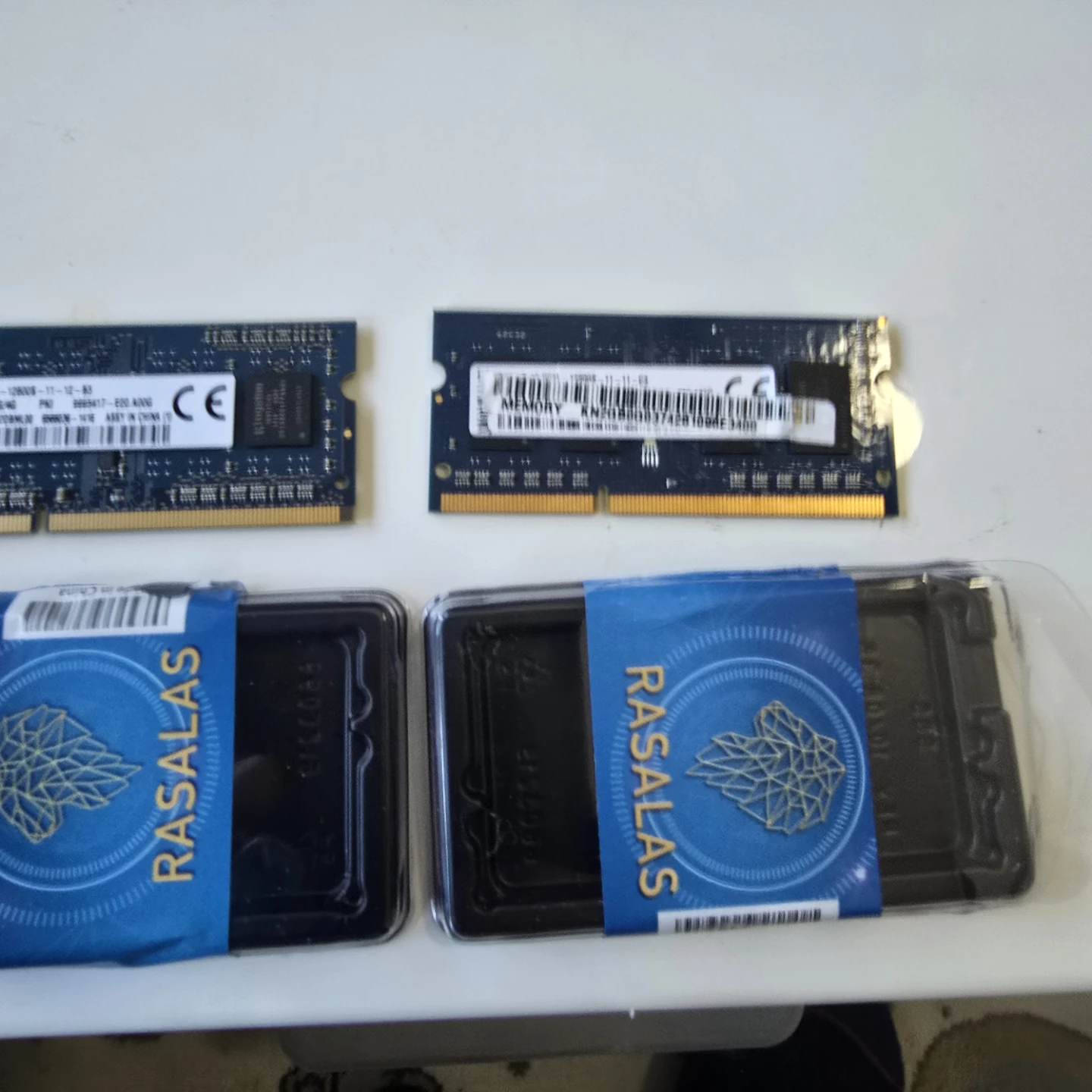 2x Kingston 4GB DDR3, 12800s  Laptop RAM Sticks - photo 3