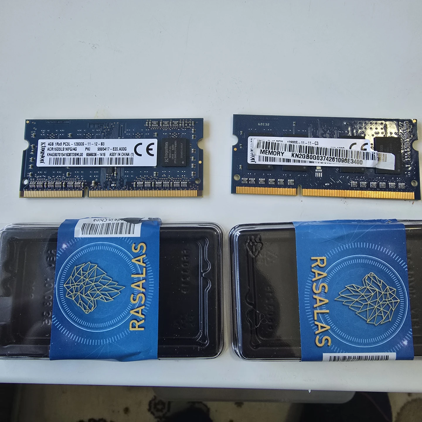 2x Kingston 4GB DDR3, 12800s  Laptop RAM Sticks - photo 5