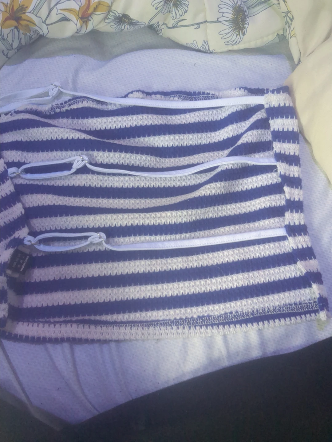SHEIN Striped Tube Top - Size Medium - photo 3