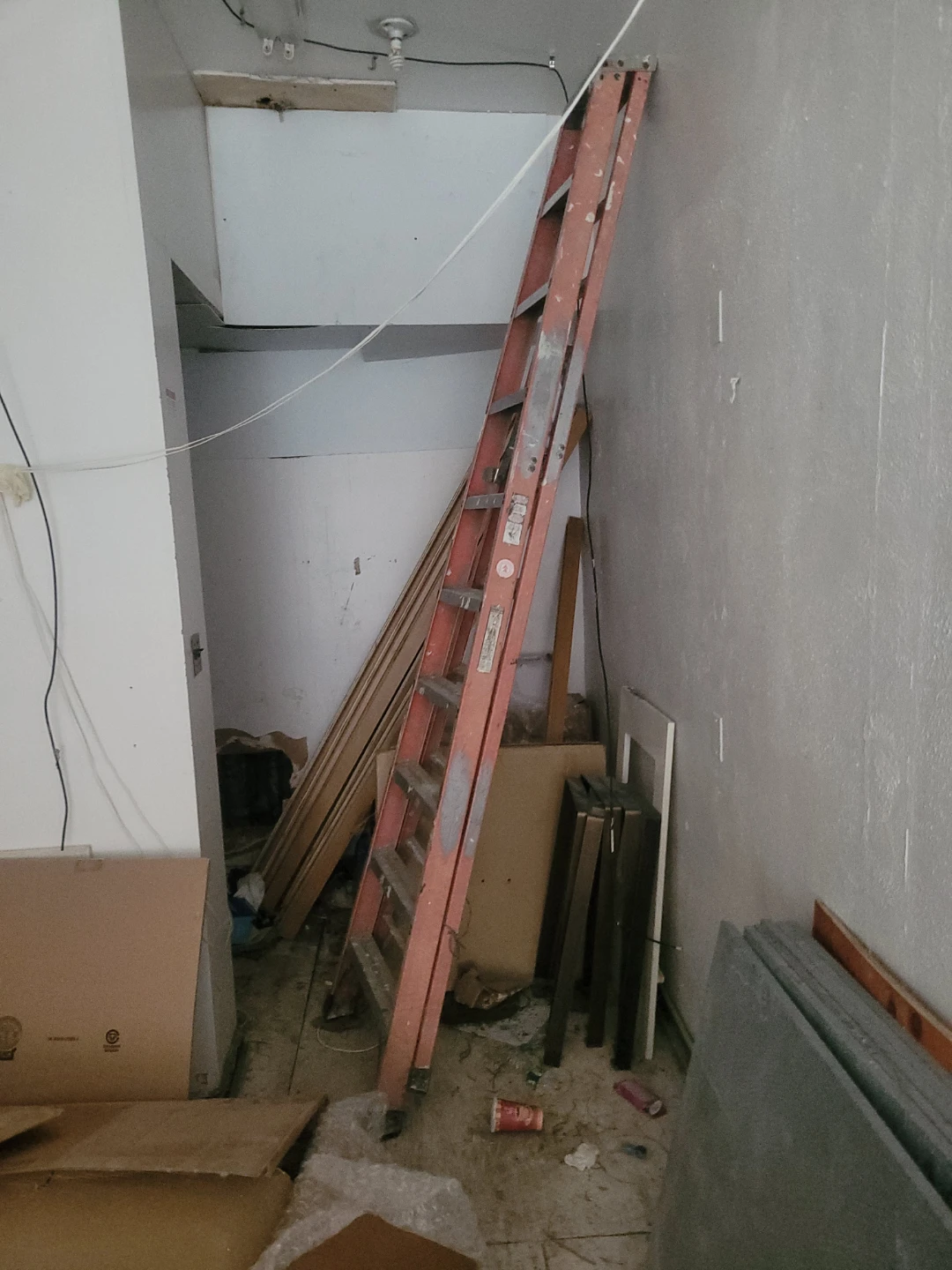 Orange Extension Ladder 10 ft