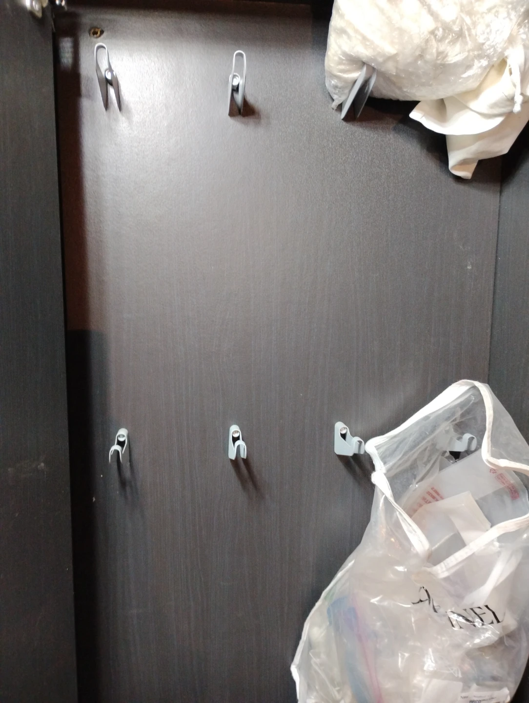 Tall Black Cabinet with Mirror - photo 3