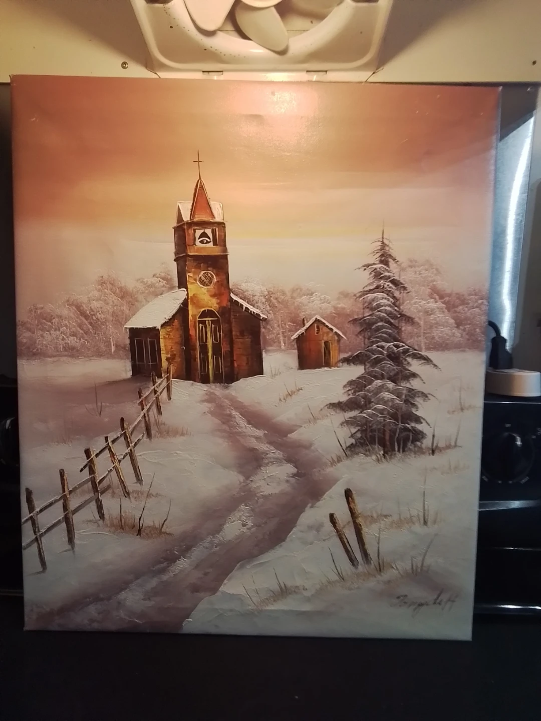 OOC Painting by Tony Deff or Tony de H., 20x24"