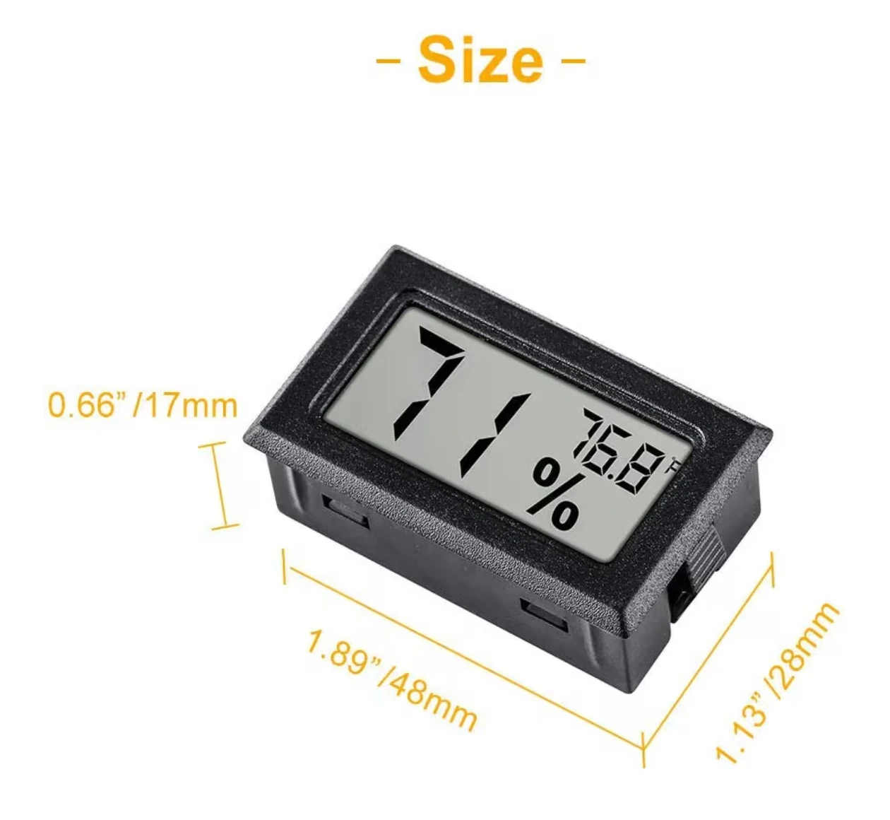 Digital Mini Thermometer Hygrometer (12 Pack) - photo 2