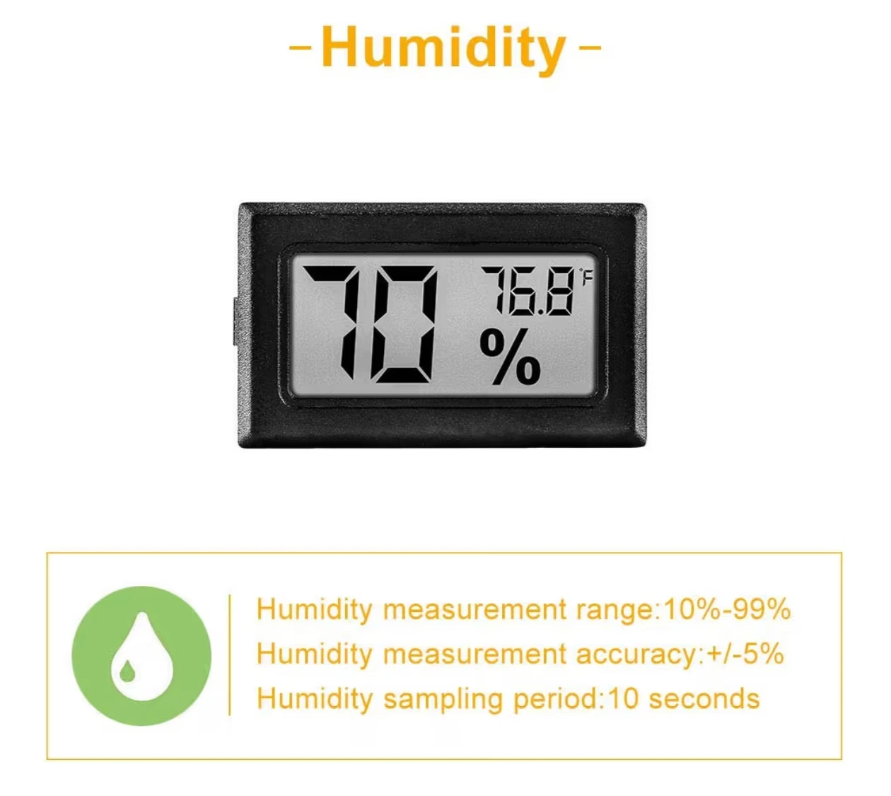 Digital Mini Thermometer Hygrometer (12 Pack) - photo 4