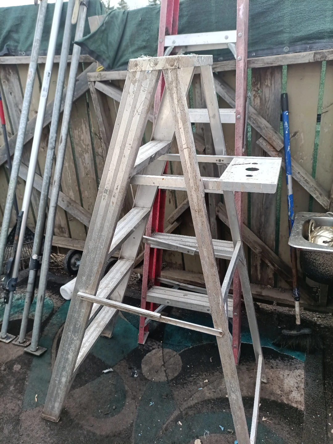 Aluminum Step Ladder 5ft