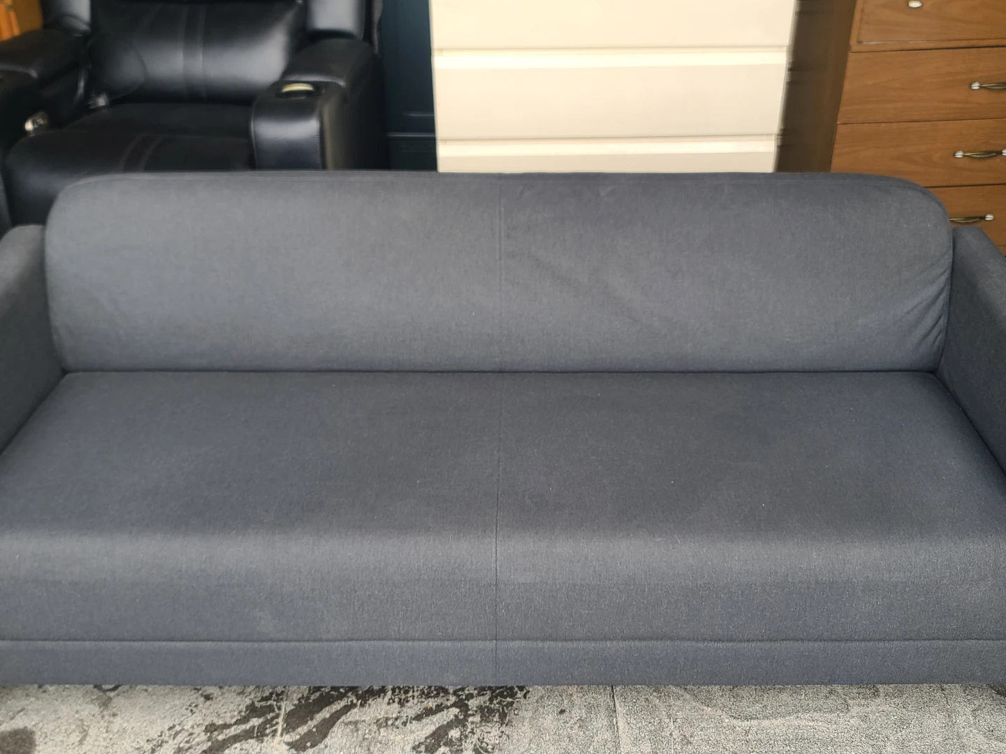Dark Grey Fabric Sofa - photo 5