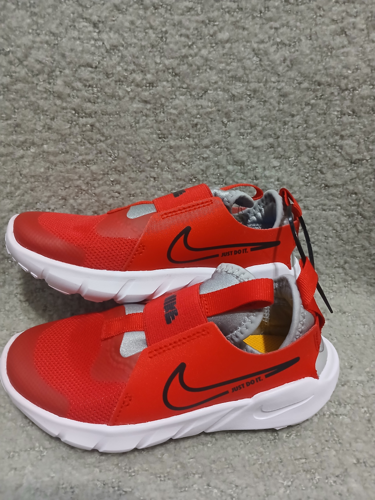 Nike Red "Just Do It." Kids Shoes