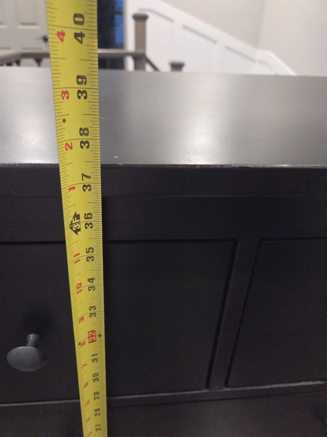 Ikea Black 8-Drawer Dresser - photo 3