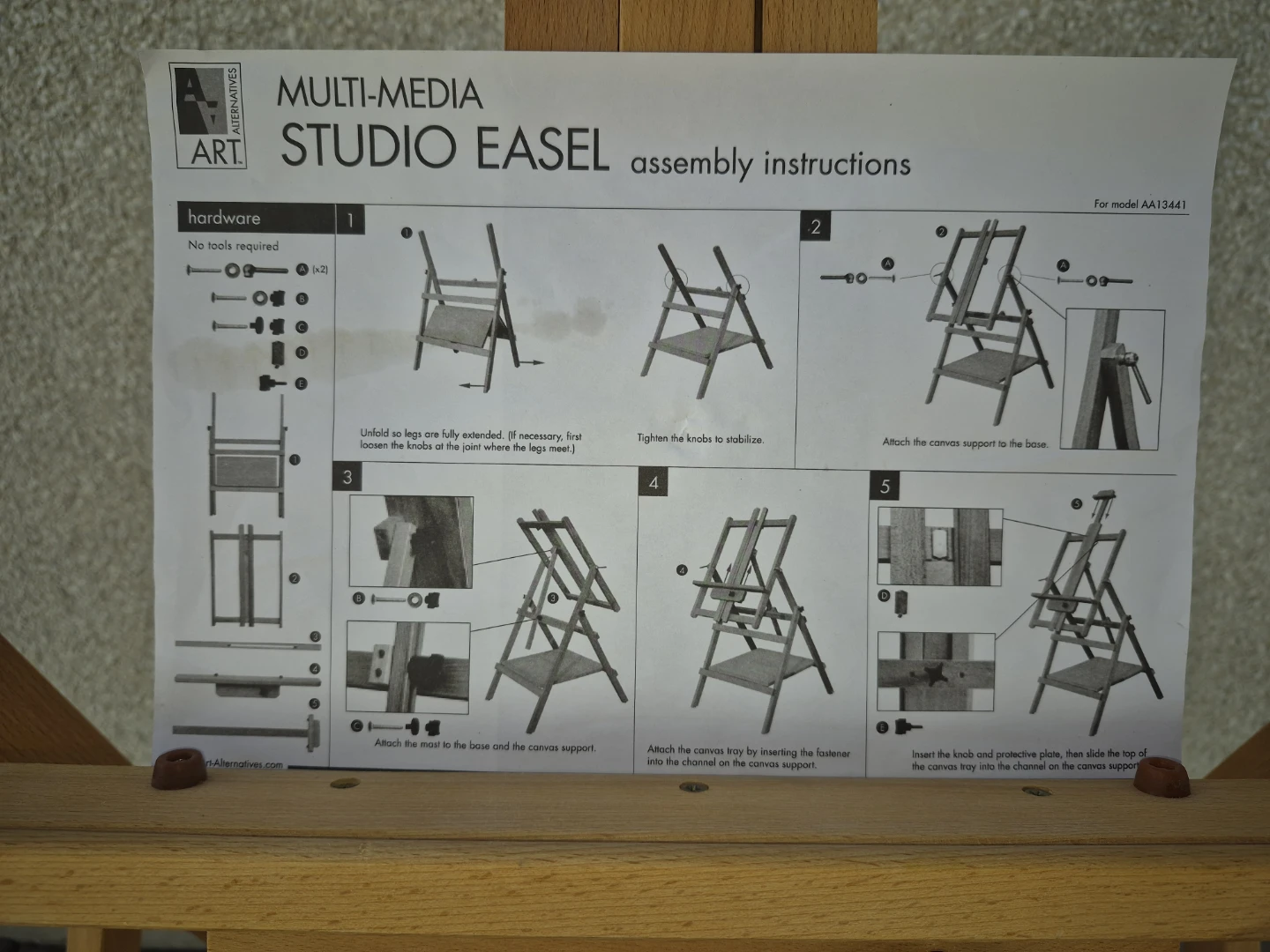 Art Alternatives Multi-Media Studio Easel - photo 2