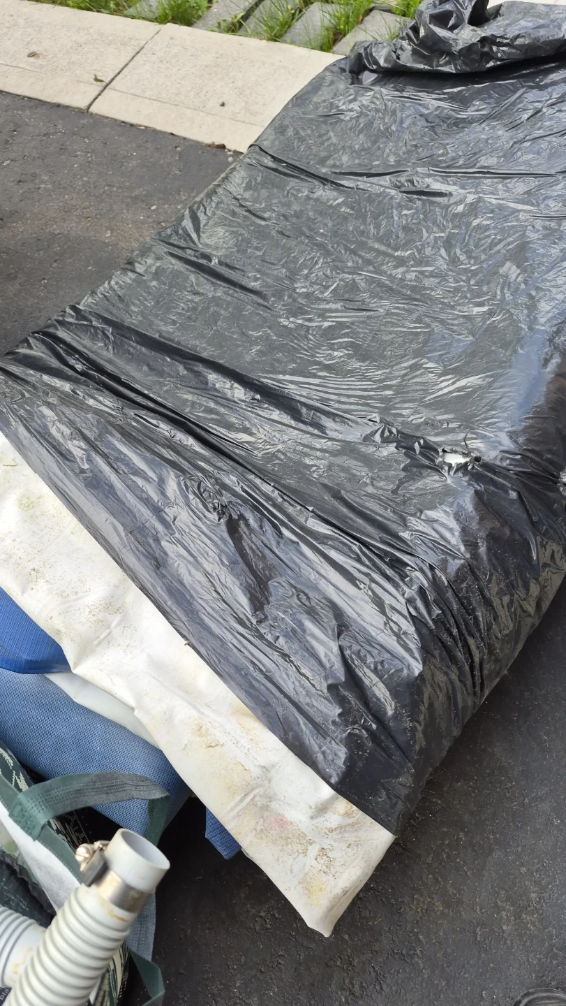 15ft x 36in Inflatable Pool Used - photo 3