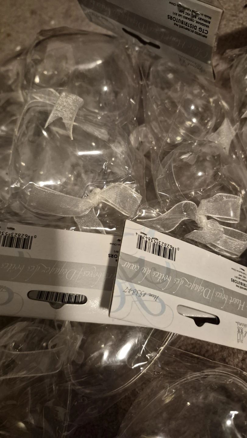 Heart Clear Favor Boxes - photo 3