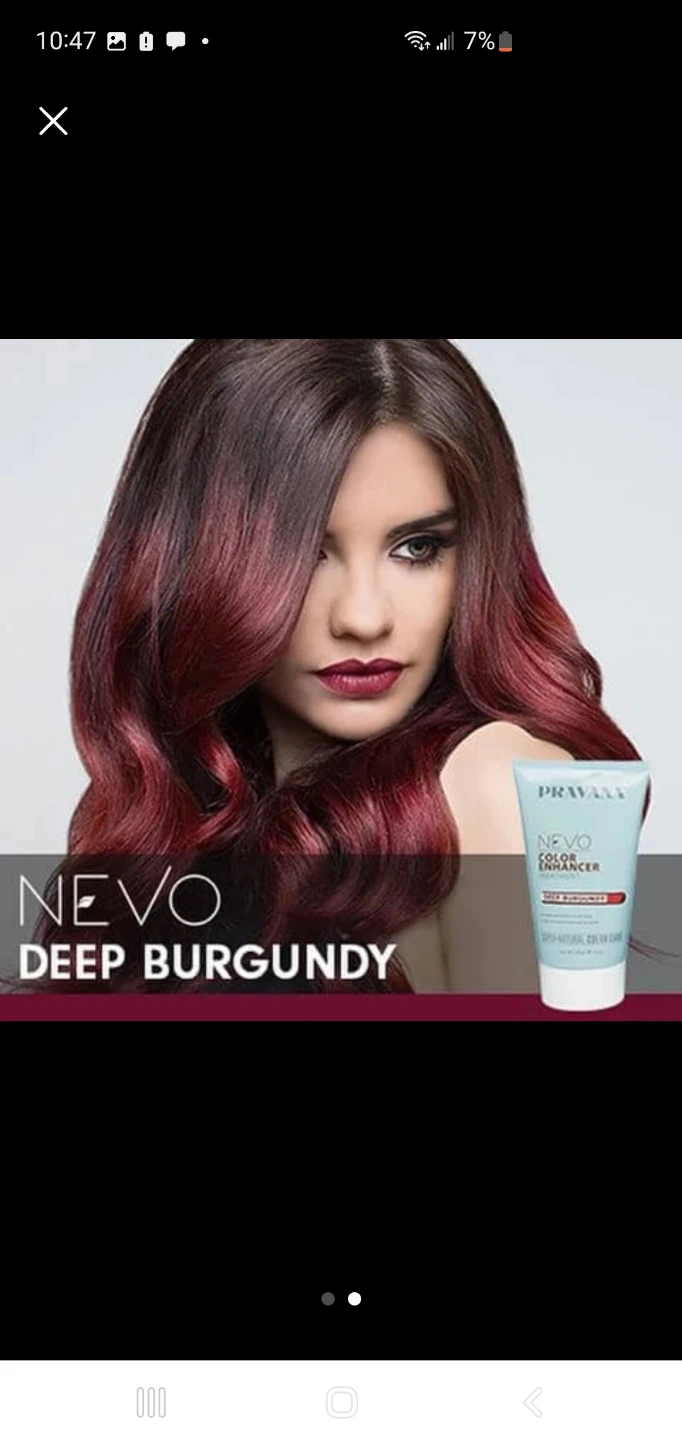 Pravana NEVO Deep Burgundy Color Enhancer Treatment 5 oz