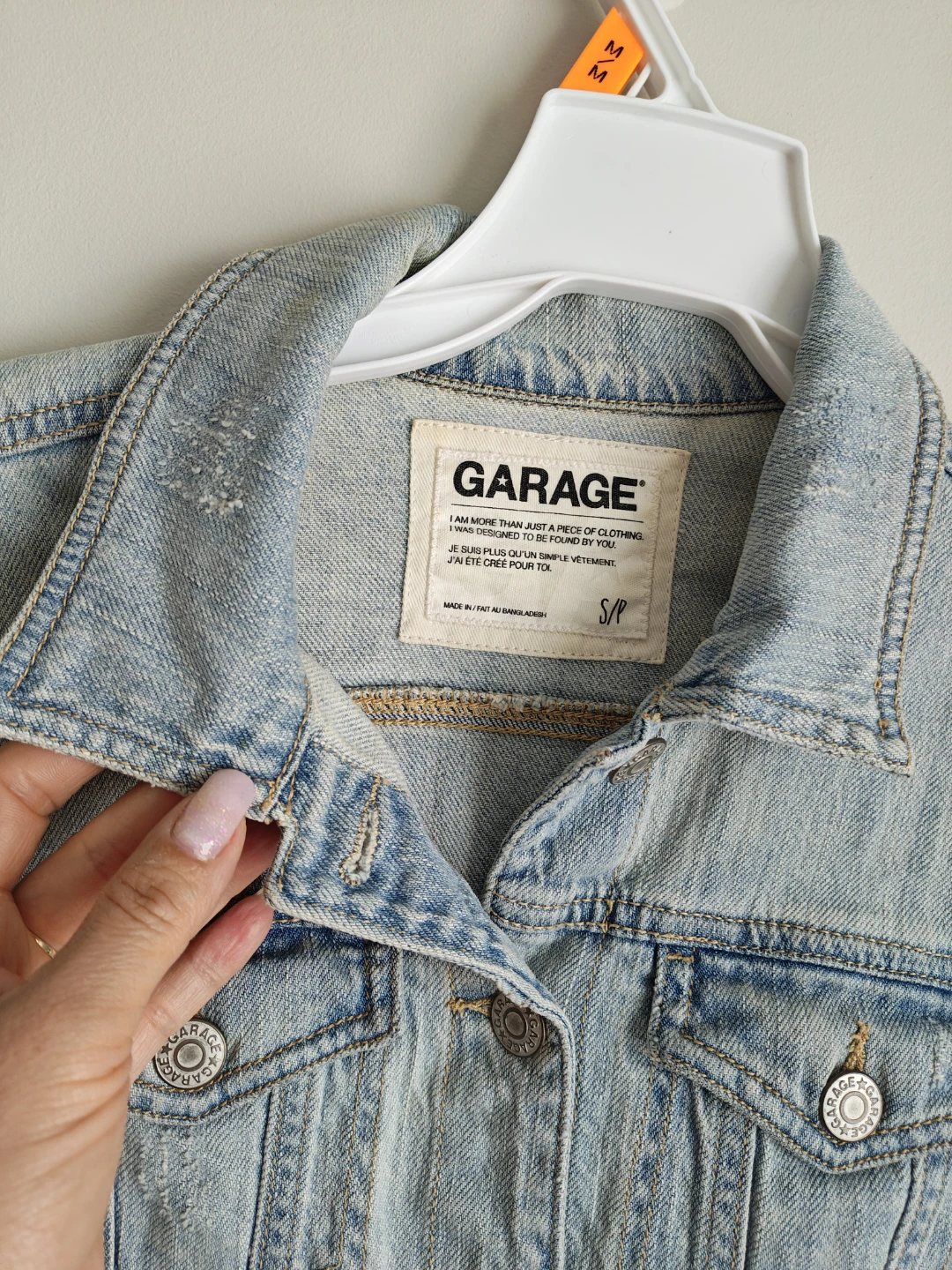 Garage Denim Jacket - Light Wash - photo 2