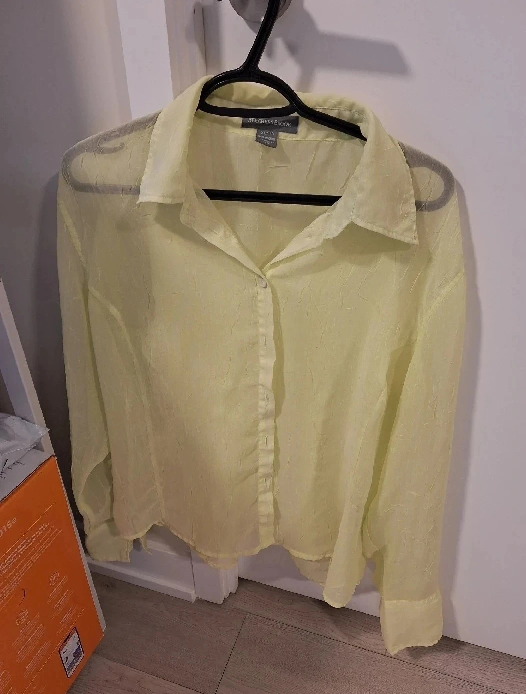 Beechers Brook Blouse in light green XL