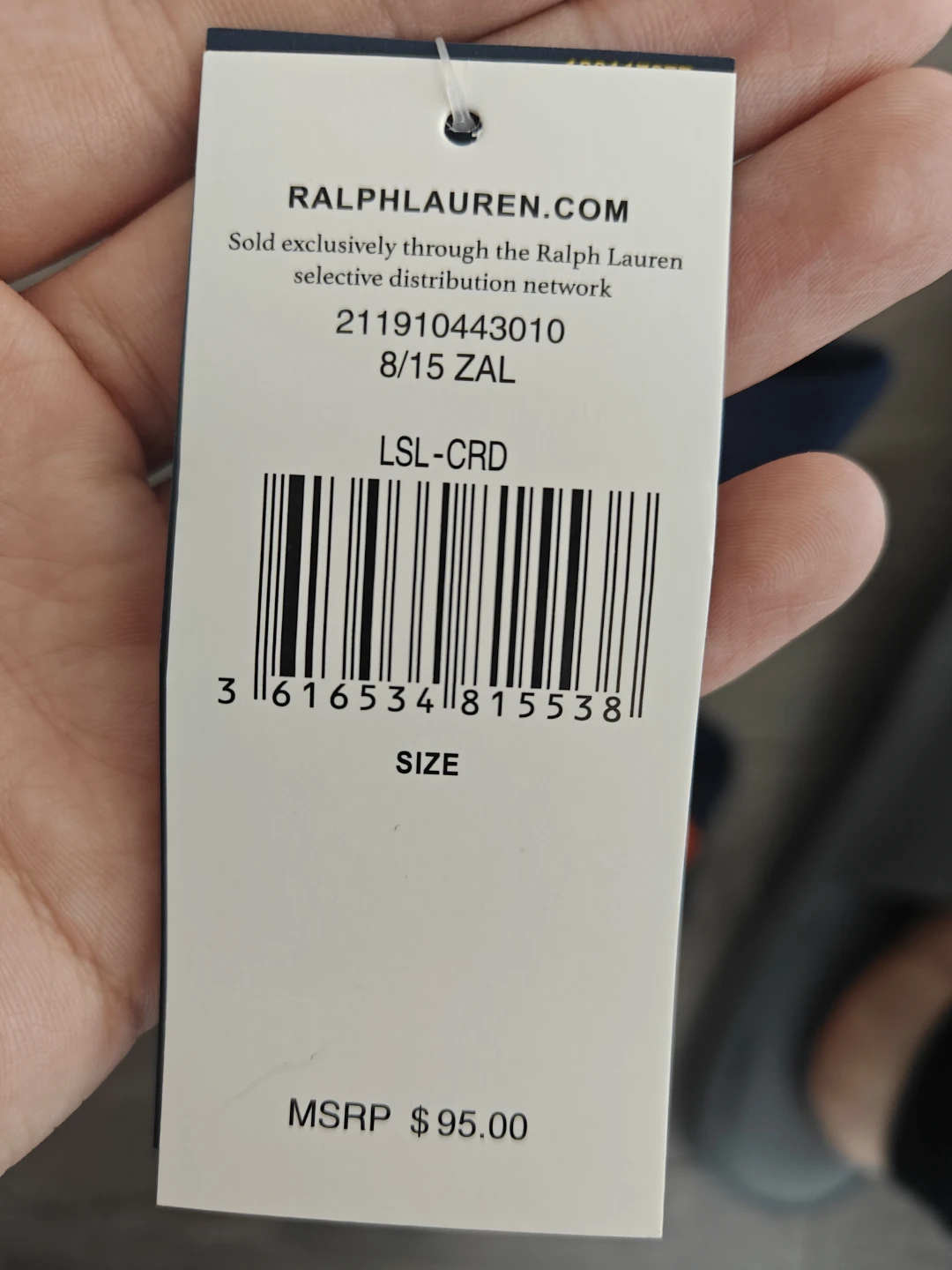 Ralph Lauren Colour Block Polo Shirt - Size 8/10 - photo 2