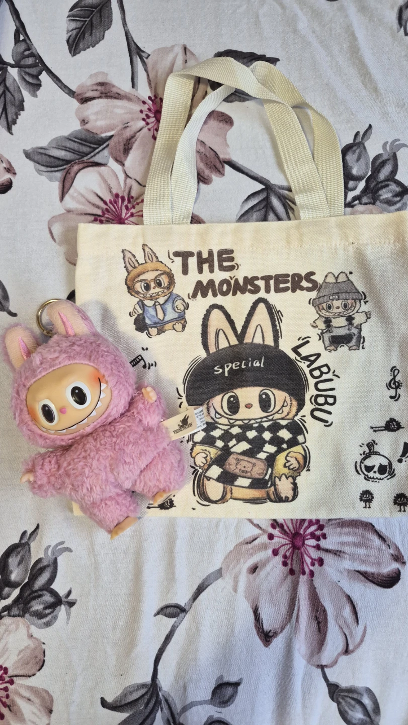 Miniso Disney Stitch & Angel Plush Keychains