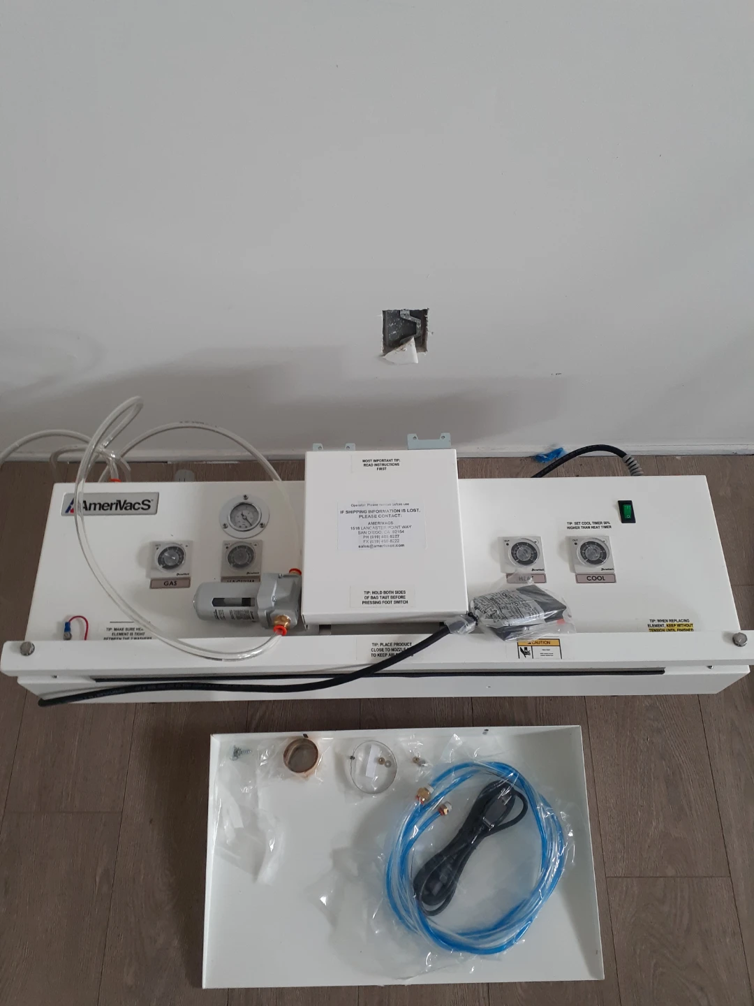 AmeriVac AVN-25 Retractable Nozzle Vacuum Sealer
