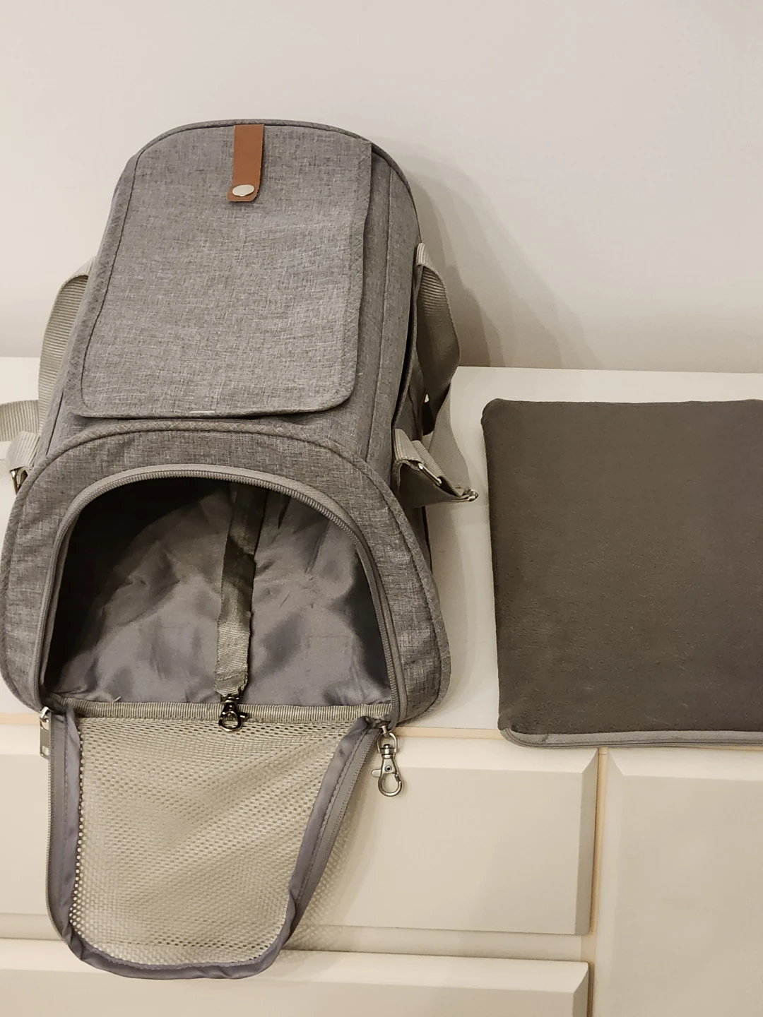 Bailey & Bella Jet Setter Grey Soft Carrier - photo 4