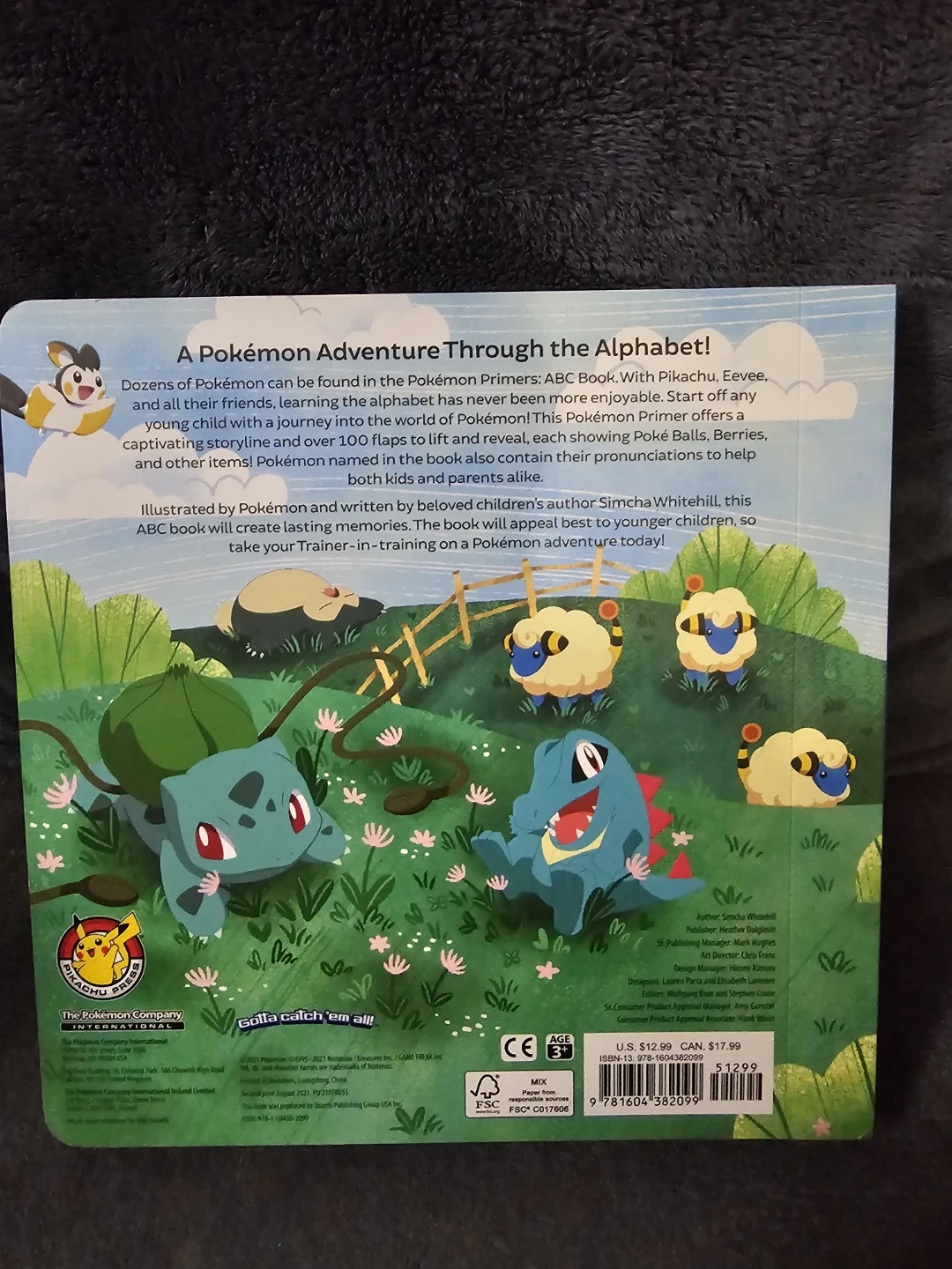 Pokémon Primers ABC Book - photo 2