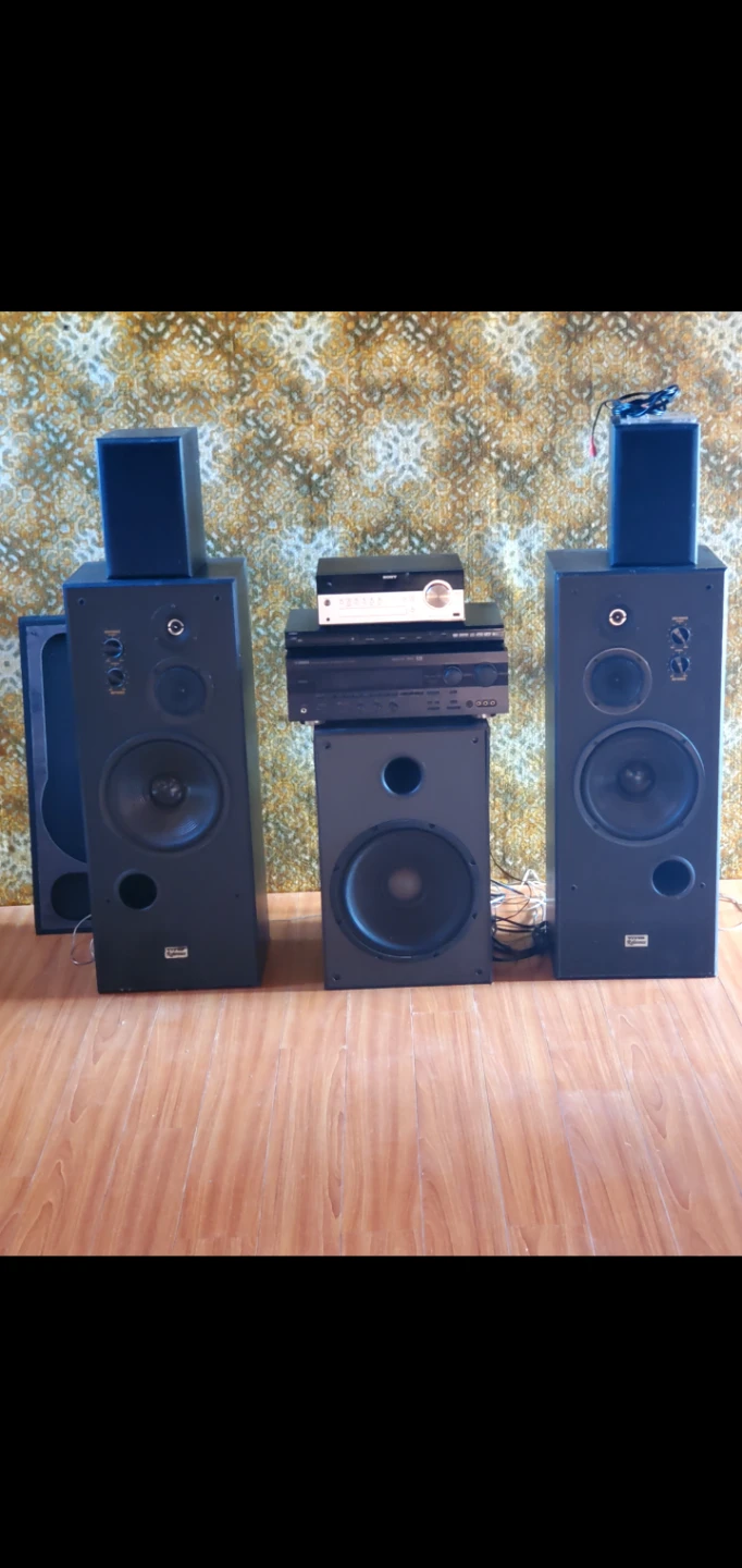 Vintage stereo system.
