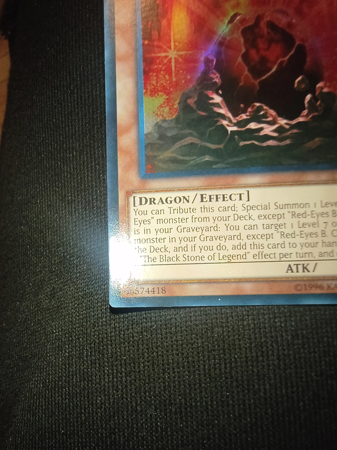 Yu-Gi-Oh! The Black Stone of Legend LDK2-ENJ05 - photo 2