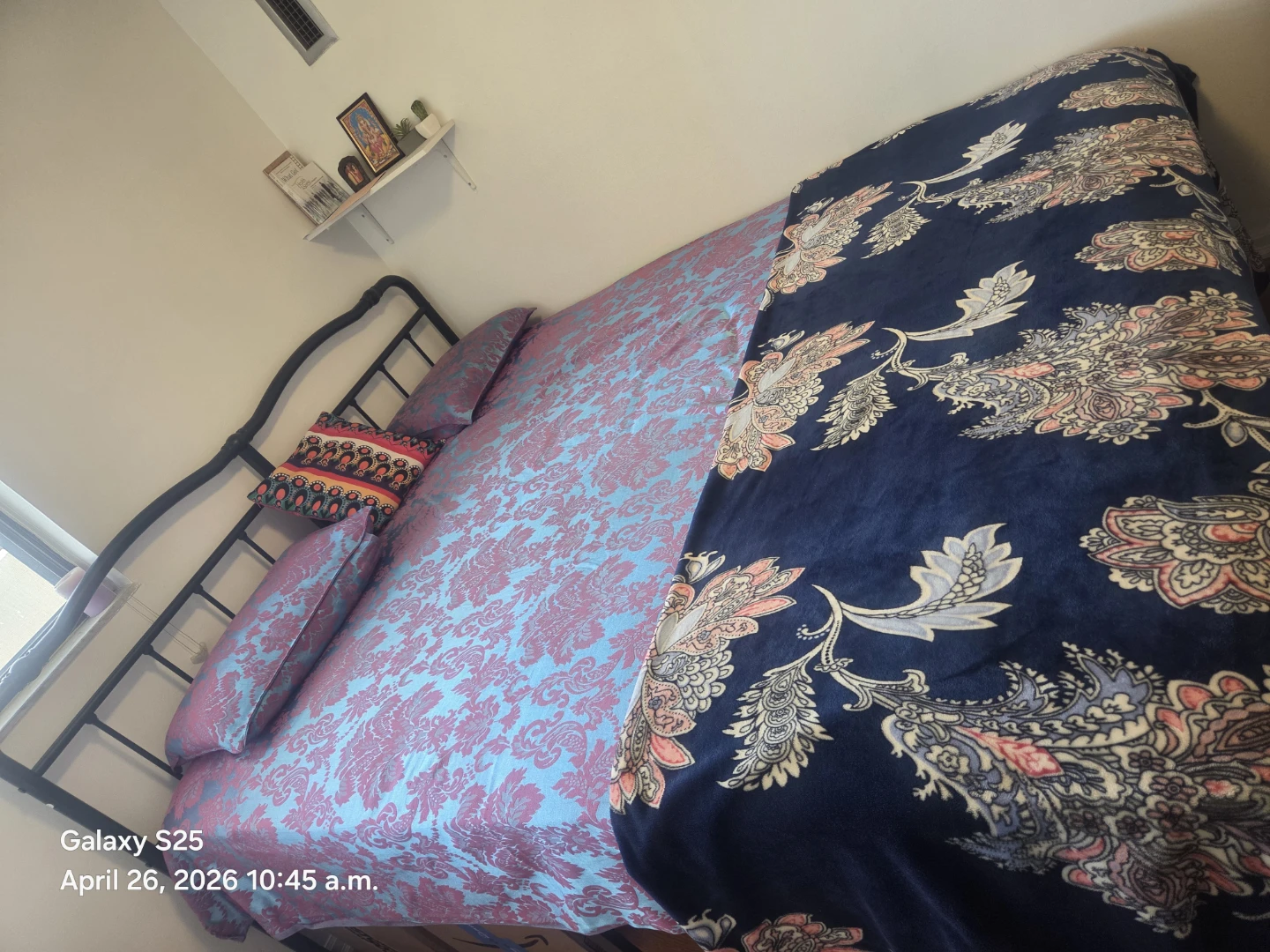 California King Bed + LINENSPA Mattress – Excellent Condition - photo 2