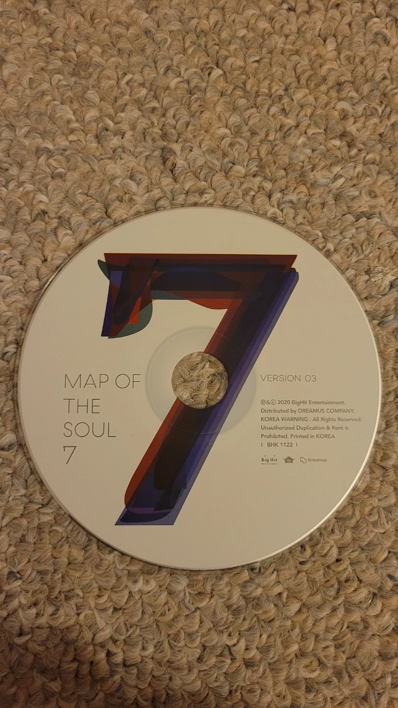 BTS Map of the Soul: 7 Version 03 CD
