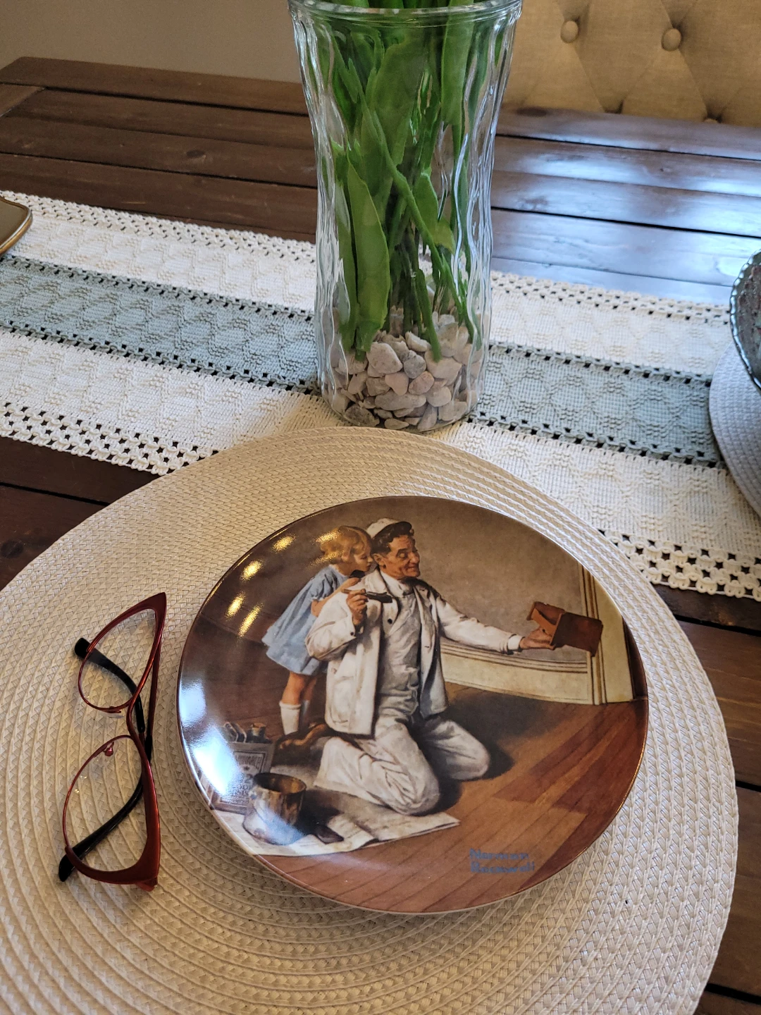 Norman Rockwell Plates – “The Painter” & “The Tycoon” (Set of 2) - photo 5
