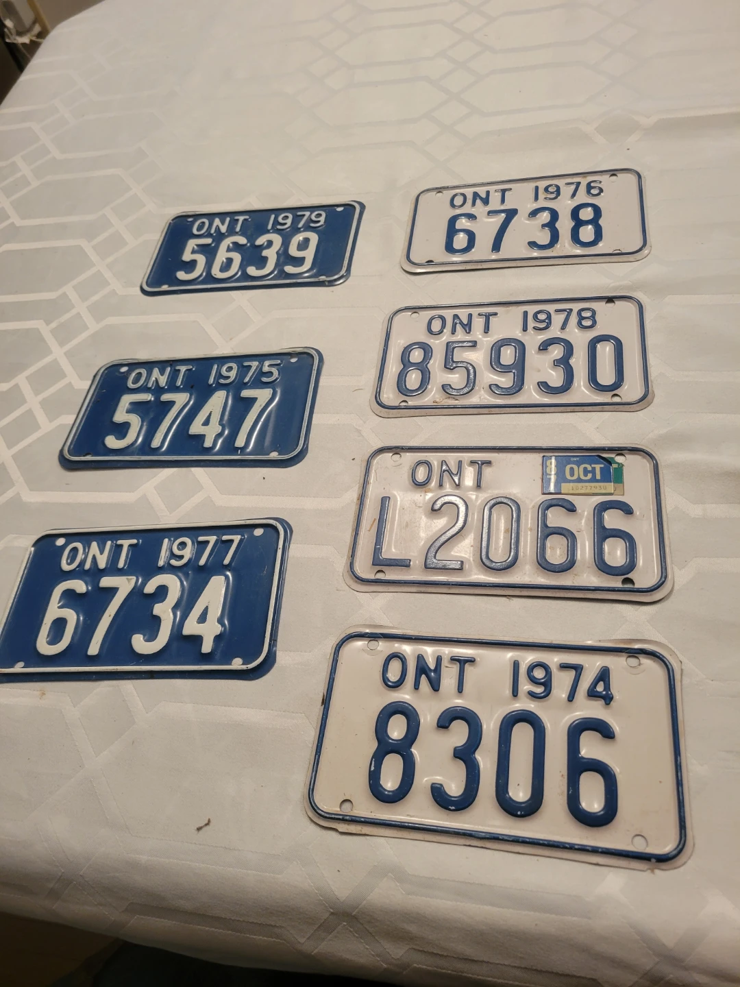 Ontario License Plates - 1974-1979 - photo 2