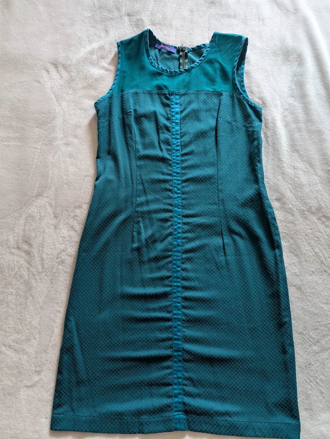 Teal Sleeveless Dress