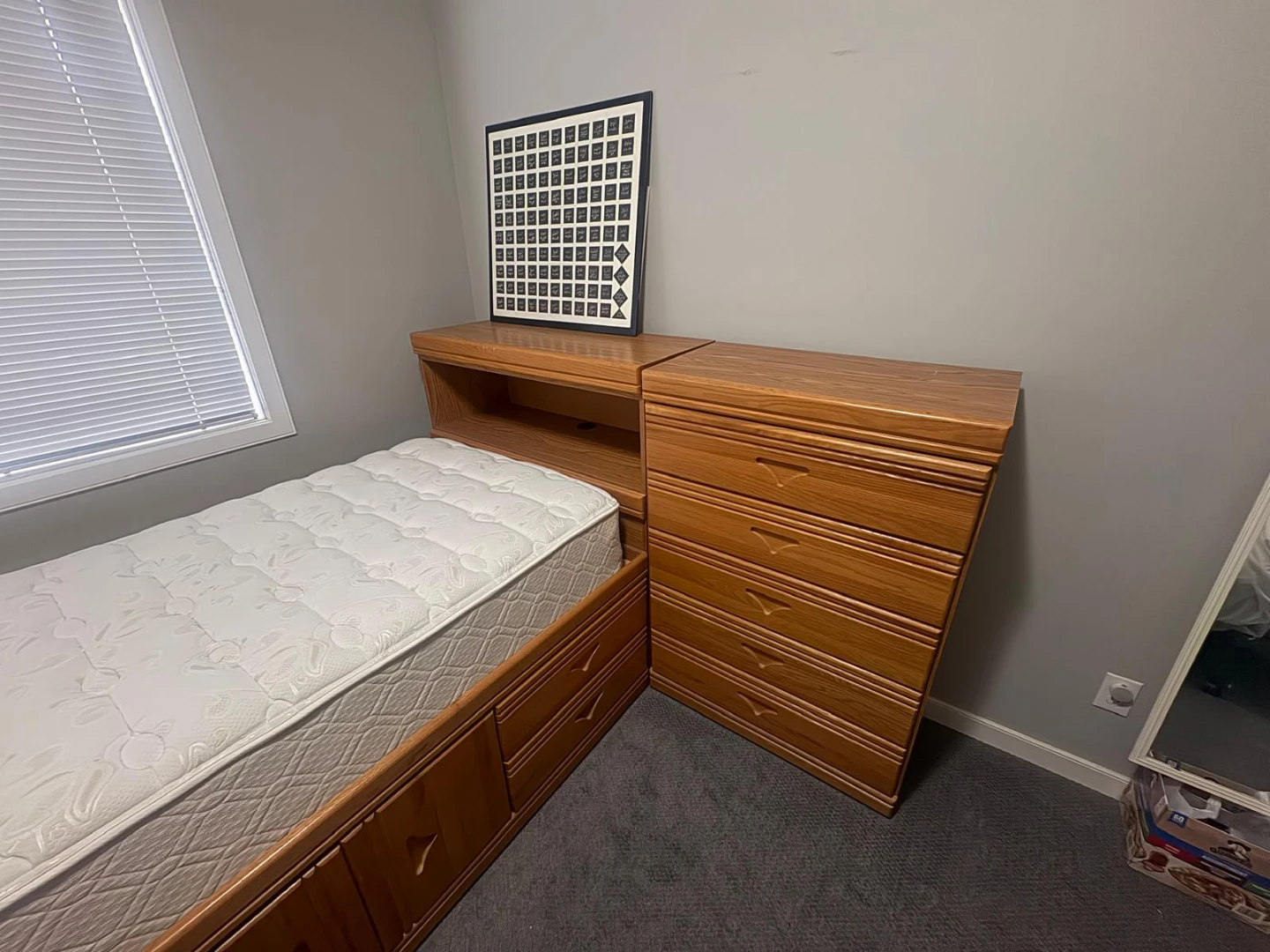 TWIN BED WITH STORAGE - photo 2