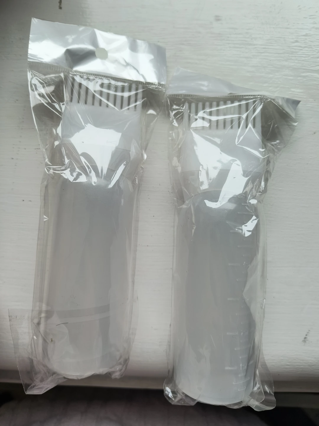 2 Pack Applicator  Hair Bottles with Comb