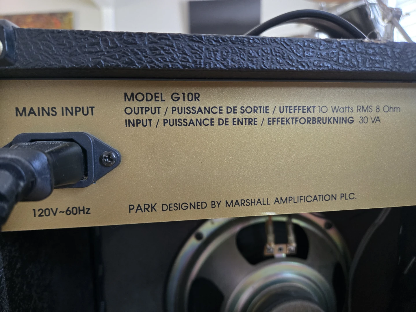 Park G10R Guitar Amplifier - photo 4