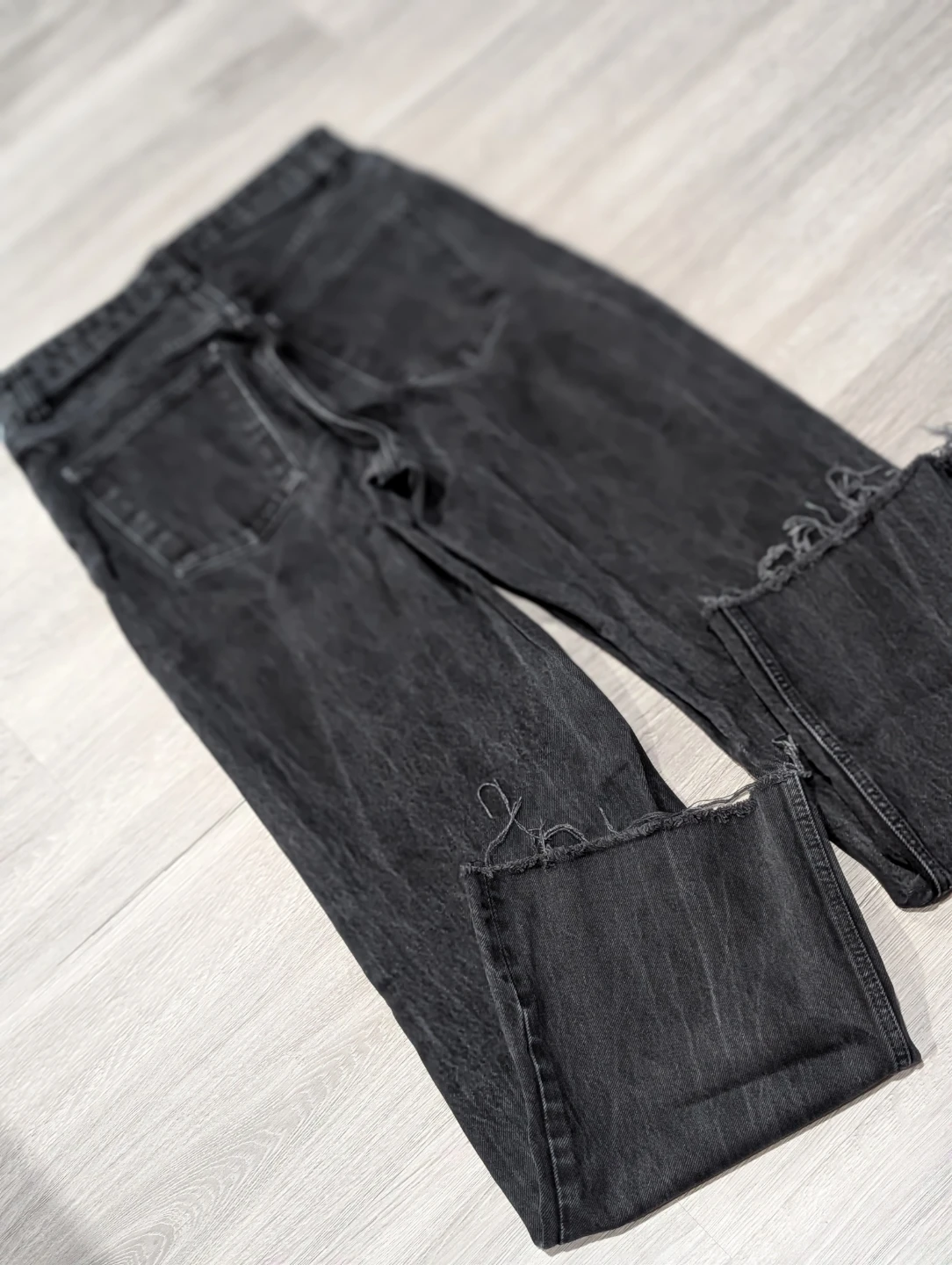 Women's Black straight-Leg Jeans - photo 3