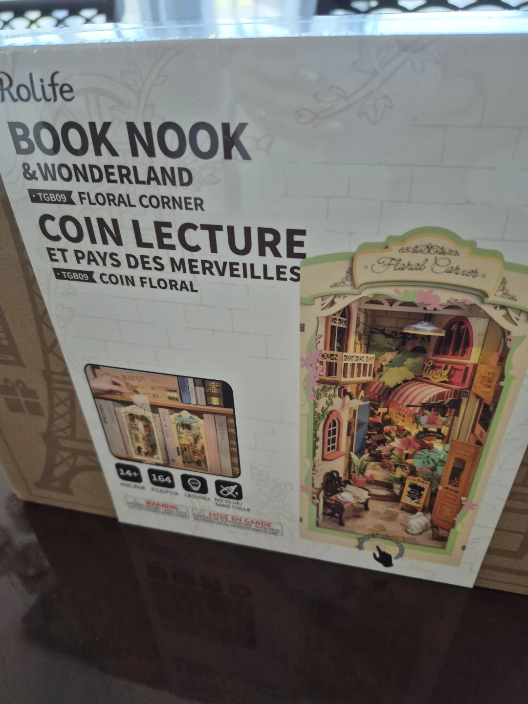 Rolife Book Nook & Wonderland Coin Lecture TGB09 - photo 4