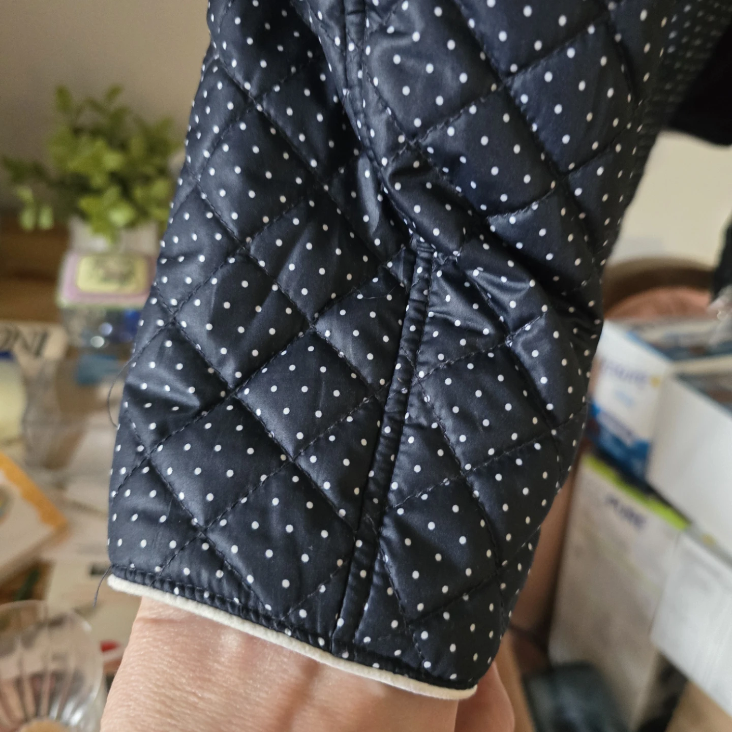 Barbara Lebek Quilted Polka Dot Jacket - photo 4
