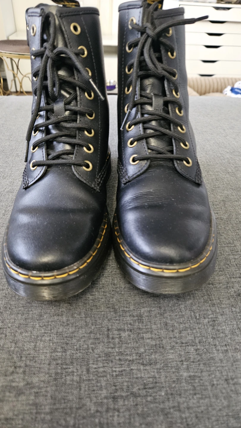 Dr. Martens Zavala Black Leather Boots - photo 3