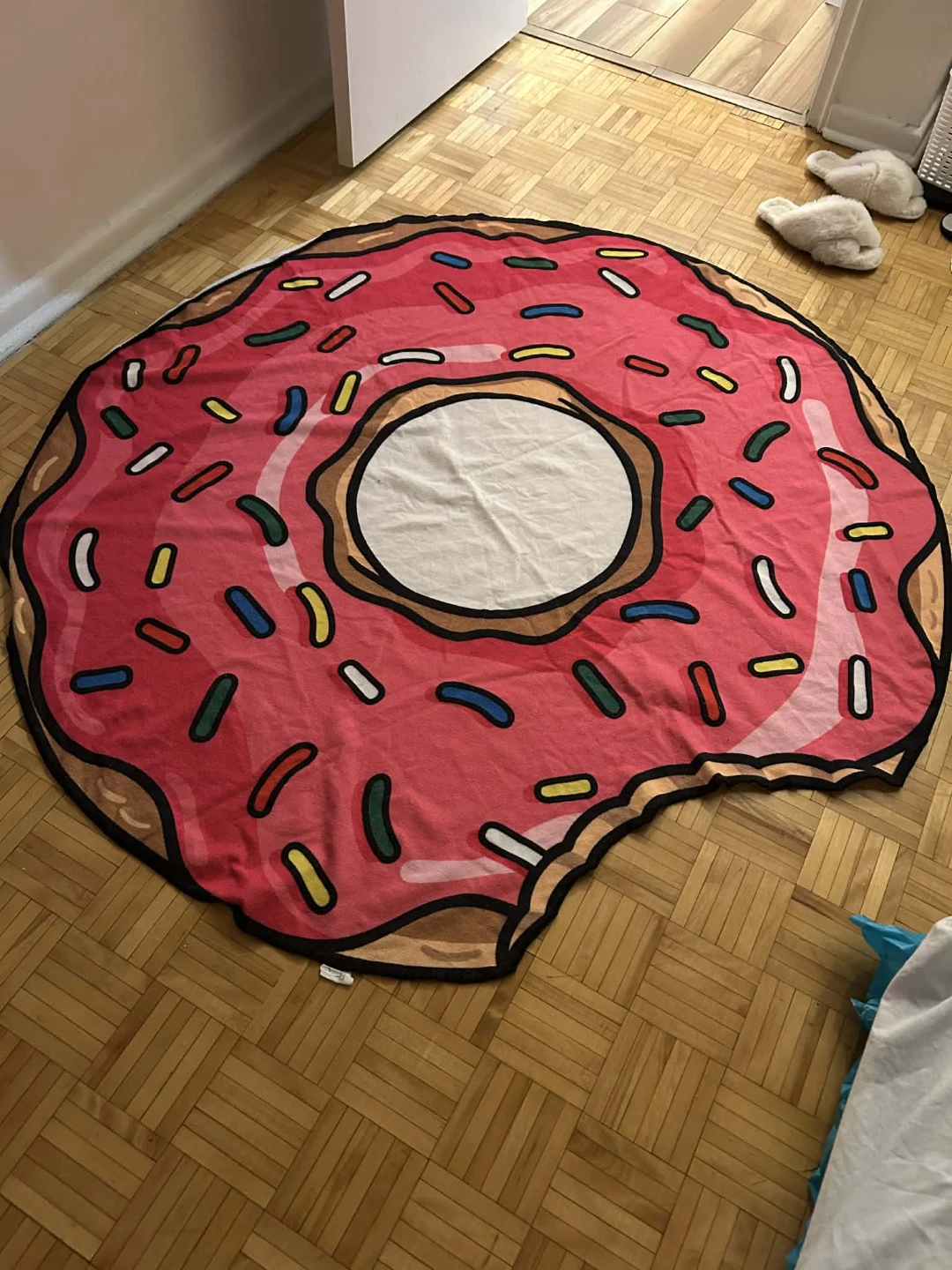 Donut Shaped Round Beach Towel - photo 2