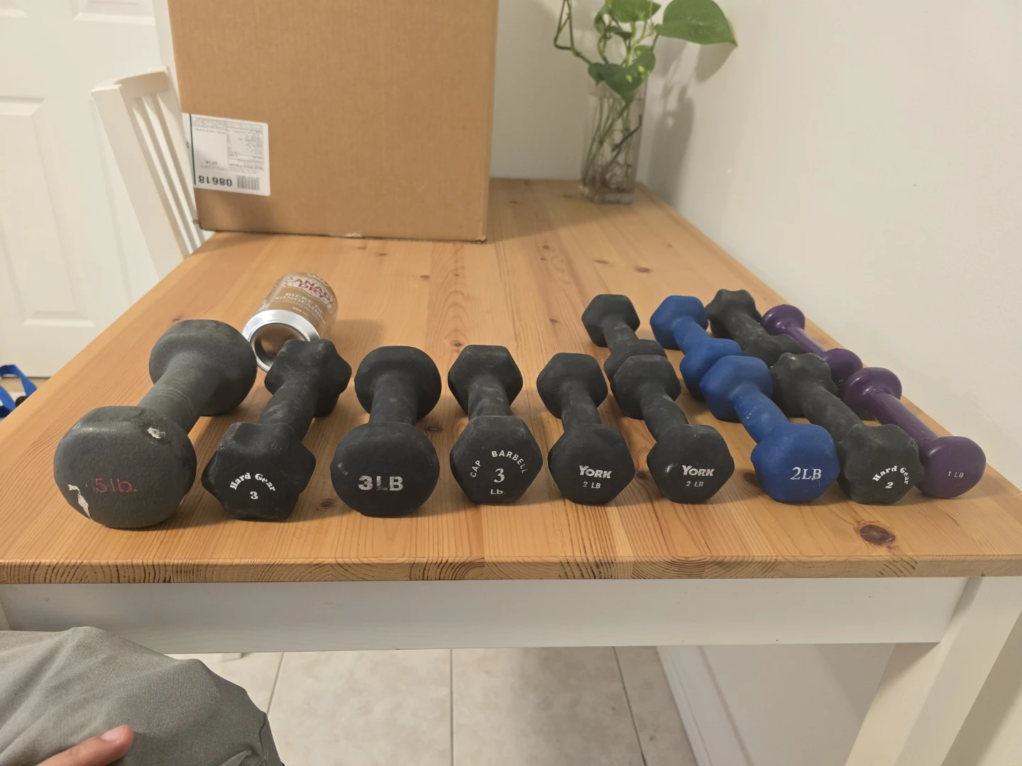 Assorted Dumbbells (3lb to 5lb) - photo 2