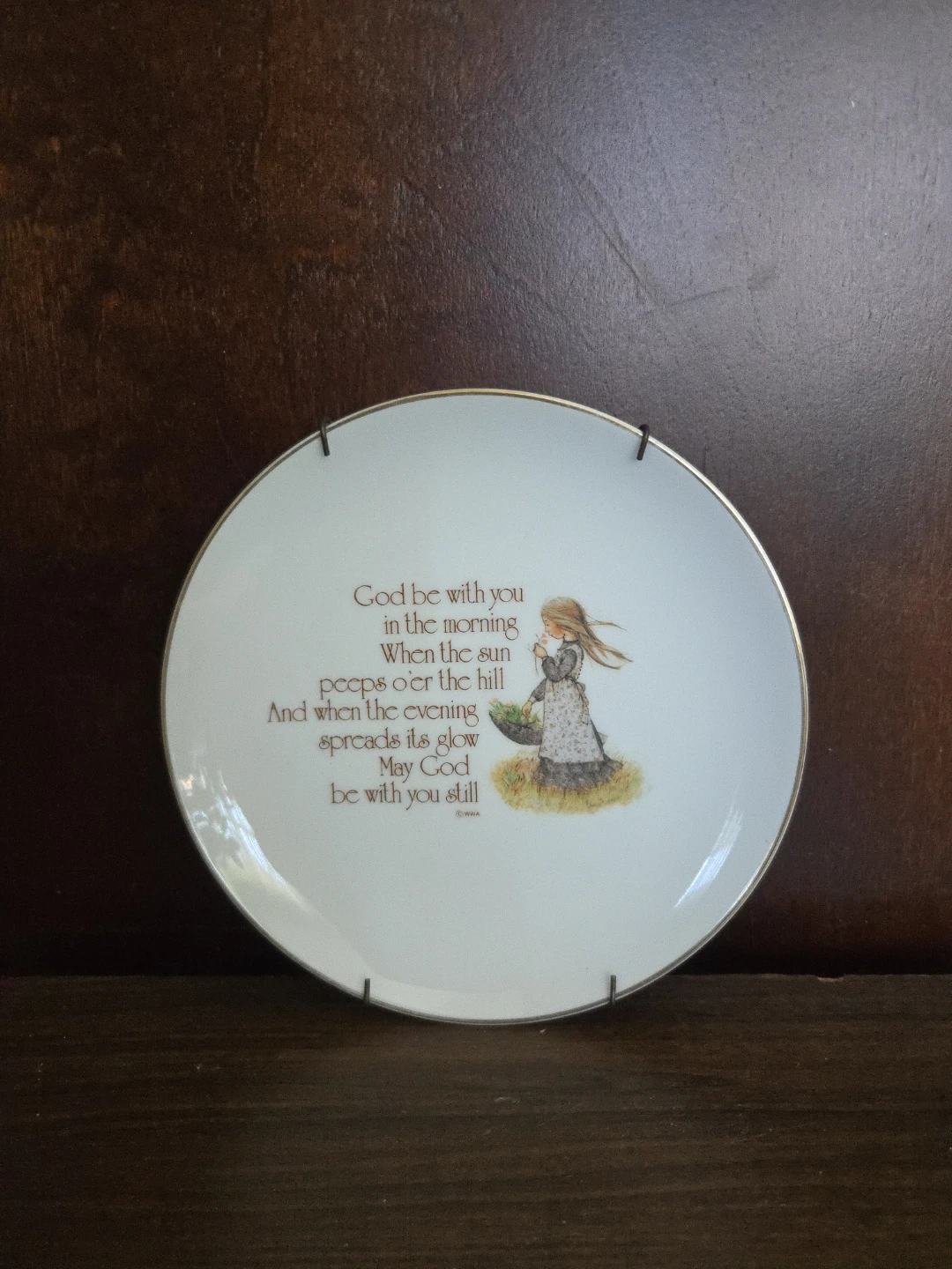 Lasting Memories Porcelain Decorative Plate